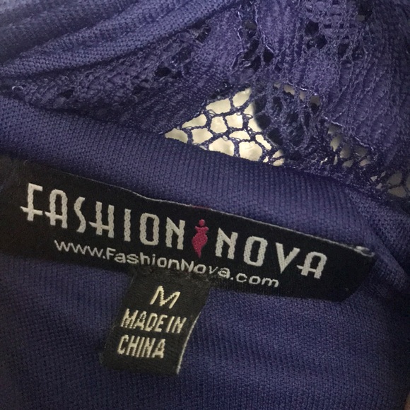 Long blue dress - Picture 6 of 8